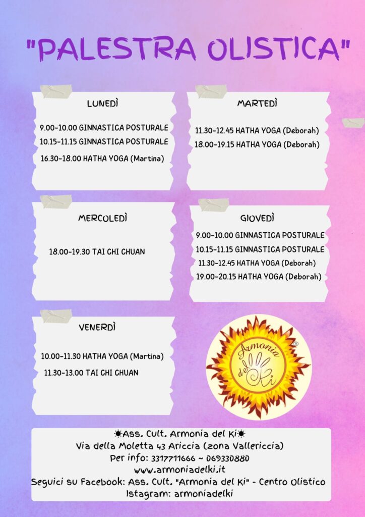 palestra olistica corsi 2023